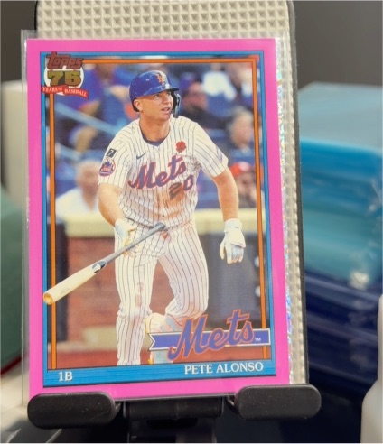 2026 Topps Series 1 #T91-12 Pete Alonso — front