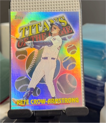 2026 Topps Titans Of The Game #TOG-13 Pete Crow-Armstrong — front