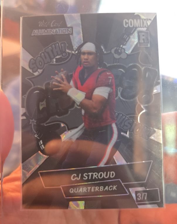2023 Wild Card Alumination Comix #3/7 CJ Stroud — front