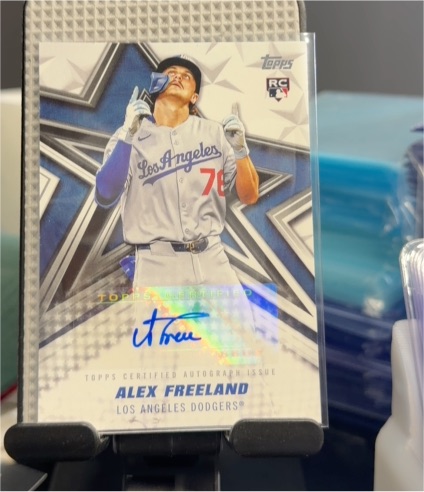 2026 Topps Series 1 #BSA-AFR Alex Freeland — front