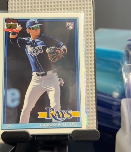 2026 Topps #T91-38 Carson Williams — front