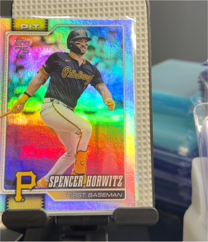 2026 Topps Series 1 #77 Spencer Horwitz — front