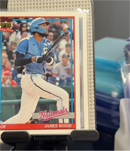 2026 Topps Series 1 - 1991 Topps Baseball #T91-16 James Wood — front