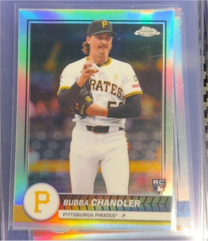 2026 Topps Chrome #10 Bubba Chandler — front