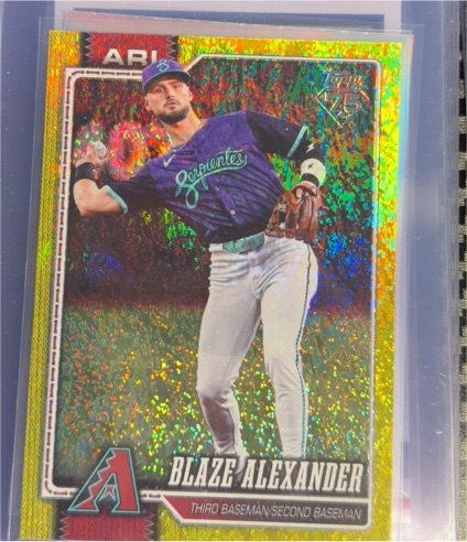 2026 Topps Series 1 #6 Blaze Alexander — front