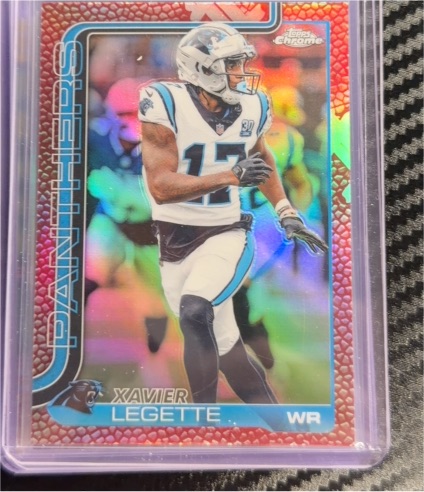 2025 Topps Chrome #38 Xavier Legette — front