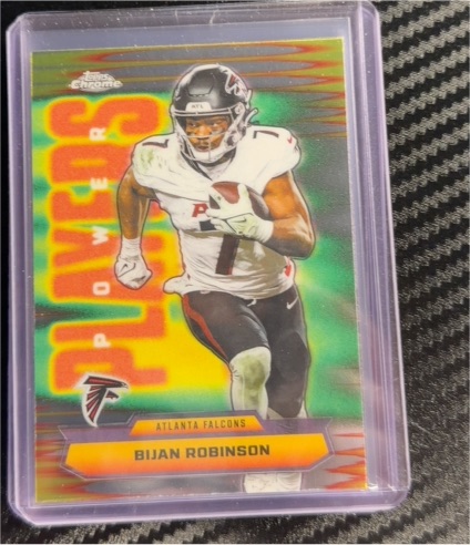2025 Topps Chrome #PP-11 Bijan Robinson — front