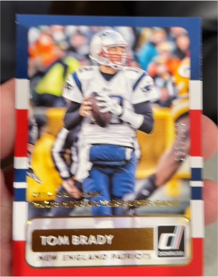 2015 Panini Donruss #22 Tom Brady — front