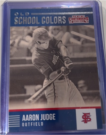 2015 Panini Contenders Old School Colors #23 Aaron Judge — front