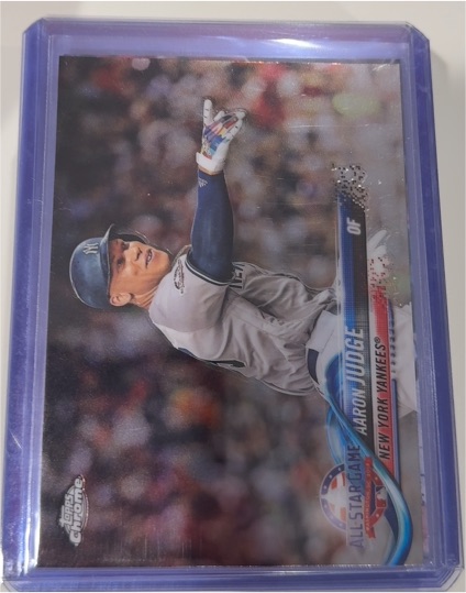 2018 Topps Chrome Update #HMT70 Aaron Judge New York Yankees — front