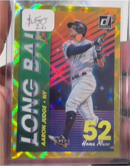 2018 Donruss #LBL-2 Aaron Judge Long Ball Leaders — front