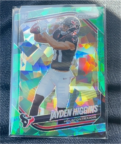 2025 Panini Prizm #376 Jayden Higgins — front