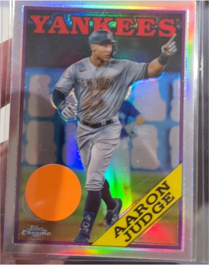 2023 Topps Chrome #88BC-1 Aaron Judge — front