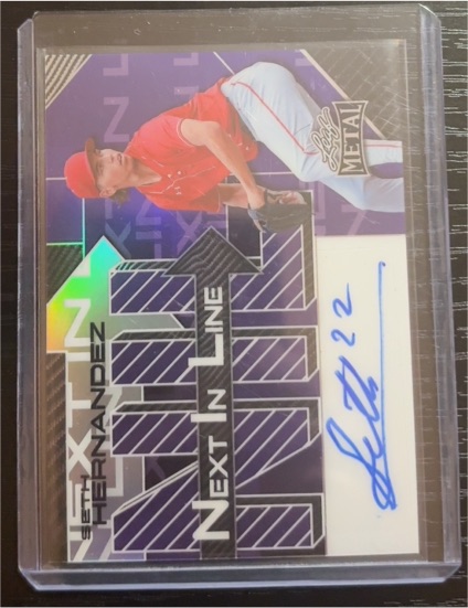 2025 Leaf Metal Next in Line Seth Hernandez — front