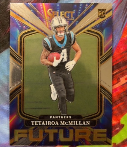 2025 Panini Select #1 Tetairoa McMillan — front