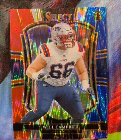 2025 Panini Select Premier Level #179 Will Campbell — front