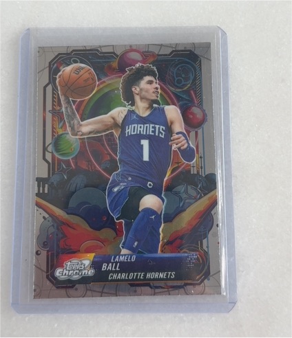 2024 Topps Chrome Cosmic #17 LaMelo Ball — front