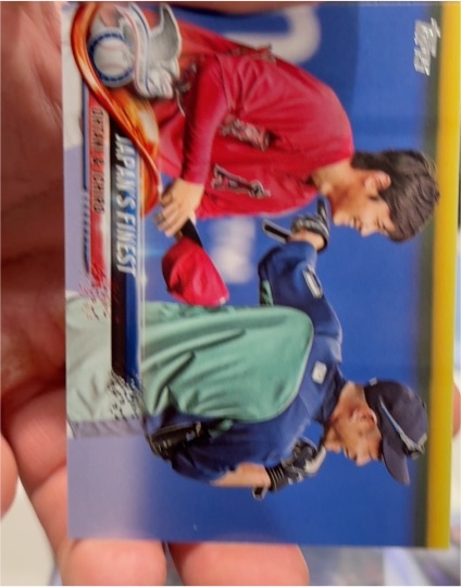 2018 Topps Update #US153 Shohei Ohtani & Ichiro Suzuki — front