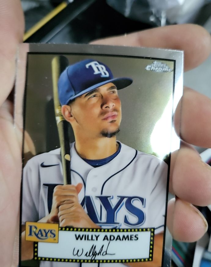 2021 Topps Chrome Platinum Anniversary #321 Willy Adames — front