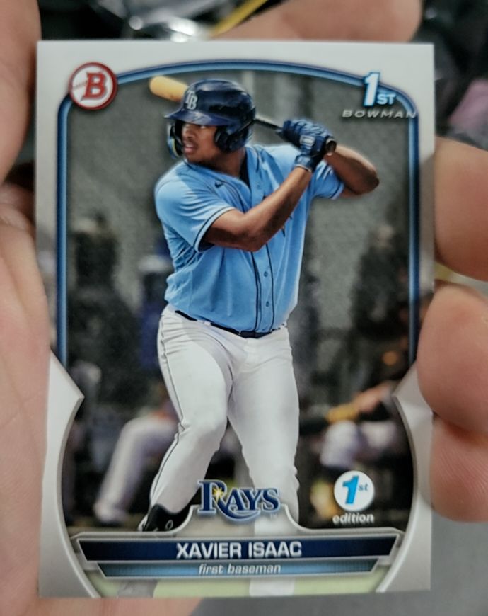 2023 Bowman #BP-145 Xavier Isaac — front