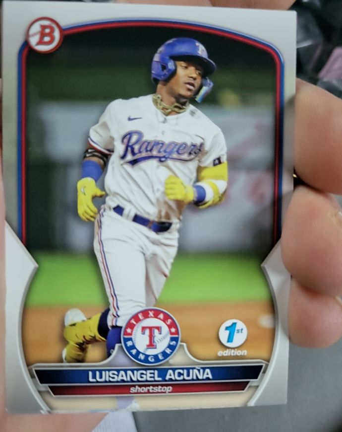2023 Bowman #BP-104 Luisangel Acuna — front