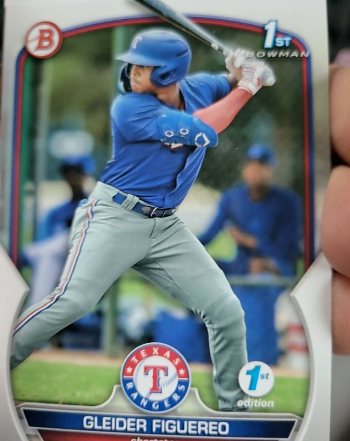 2023 Bowman #BP-59 Gleider Figuereo — front