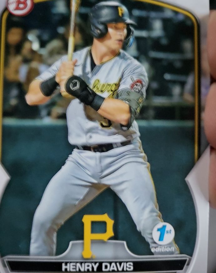 2023 Bowman #BP-14 Henry Davis — front