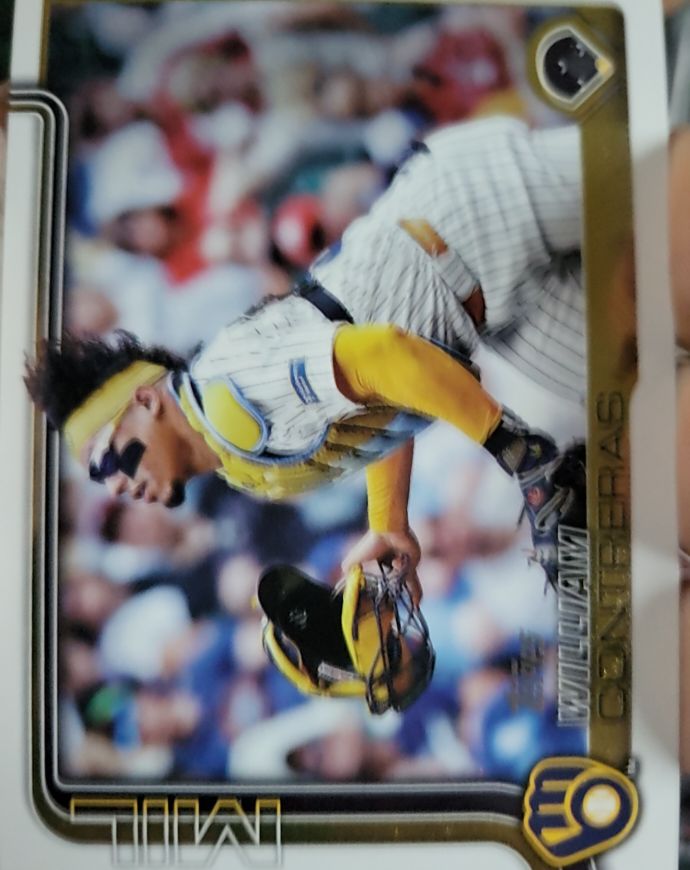 2025 Topps Holiday #H21 Willson Contreras — front