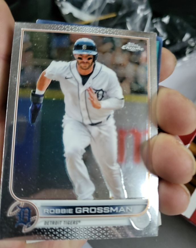 2022 Topps Chrome #169 Robbie Grossman — front