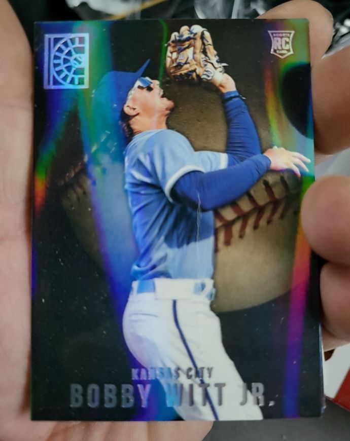2022 Panini Capstone #34 Bobby Witt Jr. Kansas City Royals — front