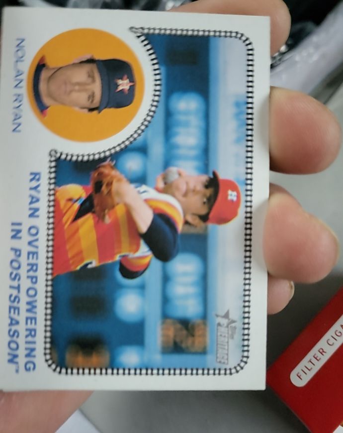 2022 Topps Heritage #AA-8 Nolan Ryan All Aboard — front