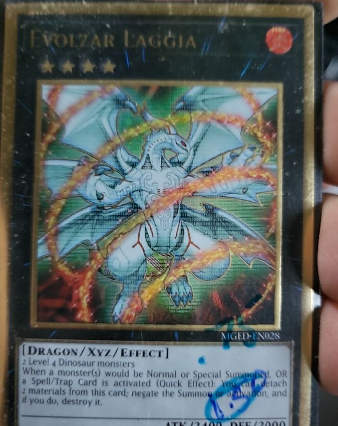 Yu-Gi-Oh! MGED-EN028 Evolzar Laggia — front
