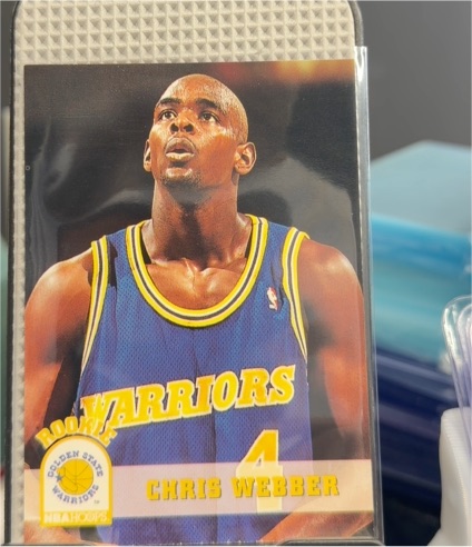 1993-94 Skybox NBA Hoops #341 Chris Webber — front