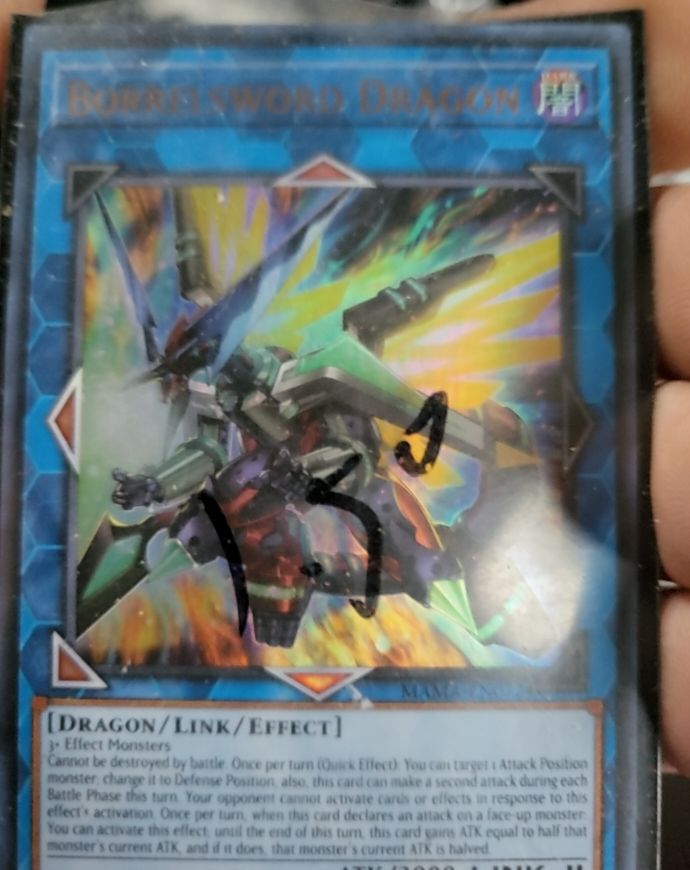 Yu-Gi-Oh! 2020 MAMA-EN072 Borrelsword Dragon — front