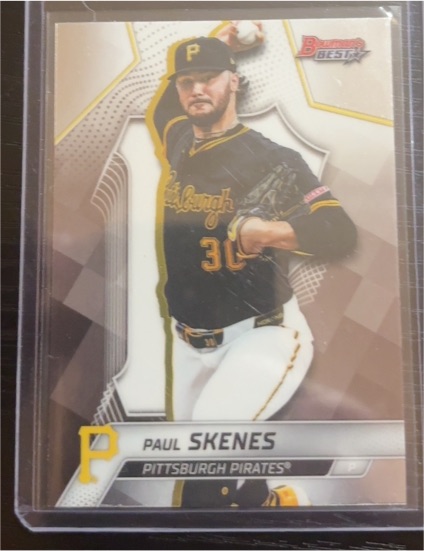 2025 Bowman's Best #40 Paul Skenes — front