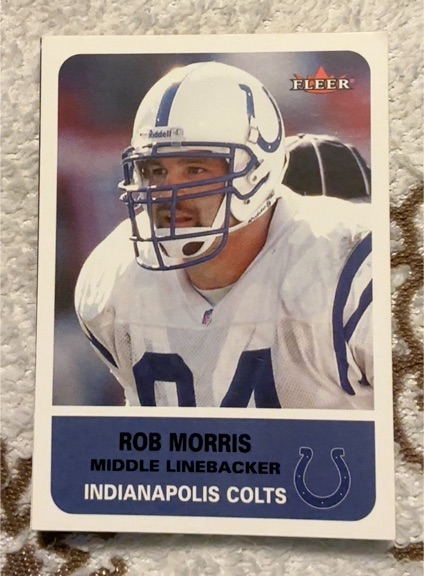 2002 Fleer #193 Rob Morris — front