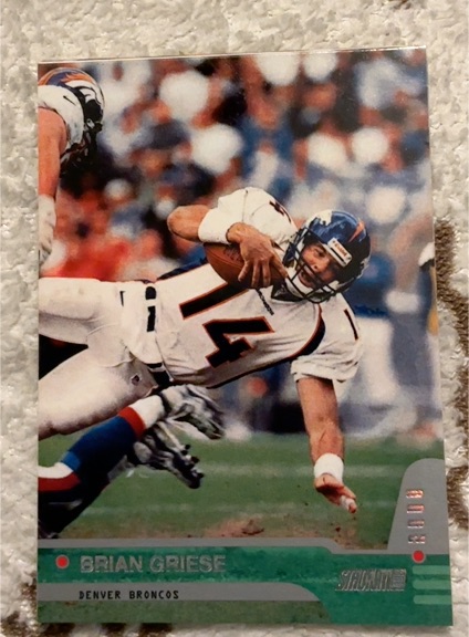 2000 Topps Stadium Club #72 Brian Griese — front
