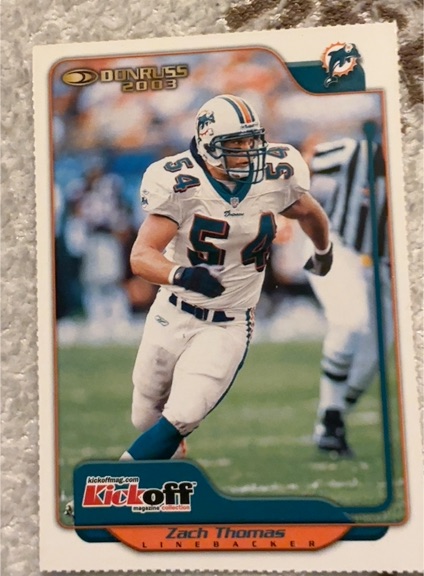 2003 Donruss #54 Zach Thomas — front