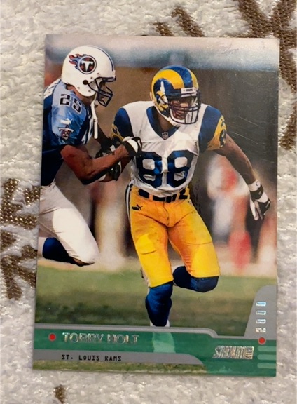 1999 Topps Stadium Club #166 Torry Holt — front