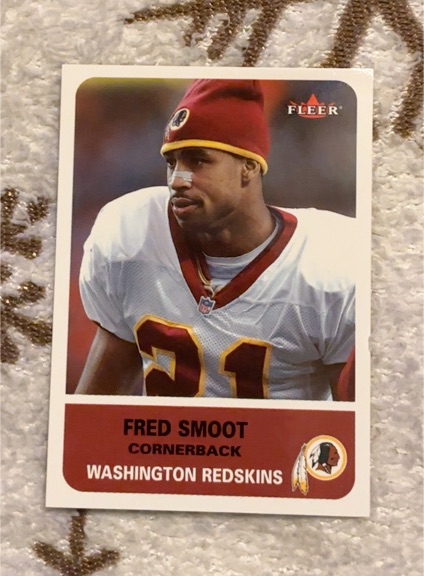 2004 Fleer Tradition #163 Fred Smoot — front