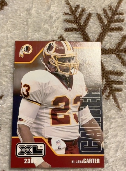 2002 Upper Deck XL #487 Ki-Jana Carter — front