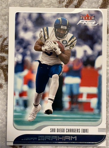 2001 Fleer Focus #4 Jeff Graham — front