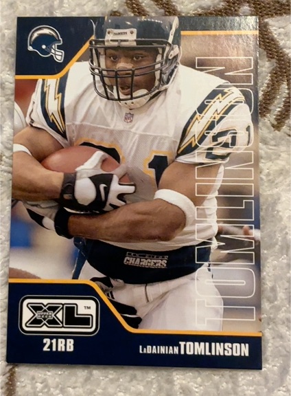 2002 Upper Deck XL #386 LaDainian Tomlinson — front