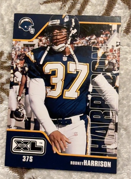 2002 Upper Deck XL #390 Rodney Harrison — front