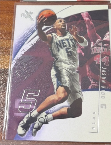 2001 Fleer eX #31 Jason Kidd — front
