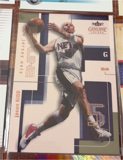 2003-04 Fleer Genuine Insider #29 Jason Kidd — front