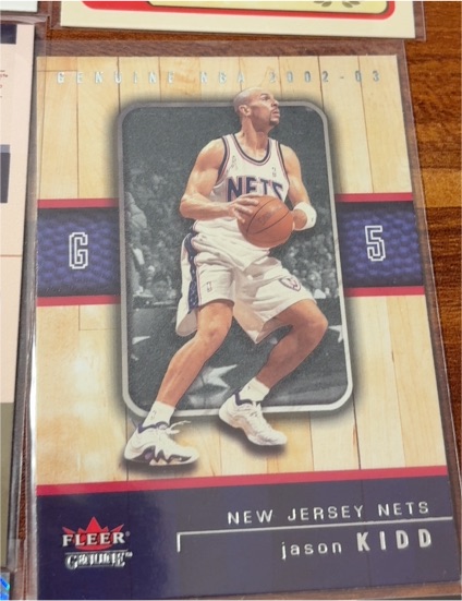2002-03 Fleer Genuine #5 Jason Kidd — front
