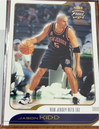 2001-02 Fleer Focus #7 Jason Kidd — front