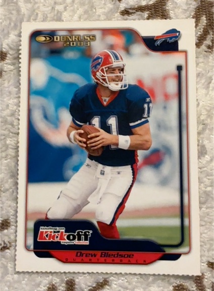 2003 Donruss #Kickoff Drew Bledsoe — front