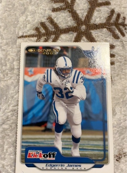 2003 Donruss Kickoff #7 Edgerrin James — front